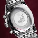 Emporio Armani Men's Tazio Chronograph Steel Watch - AR5988